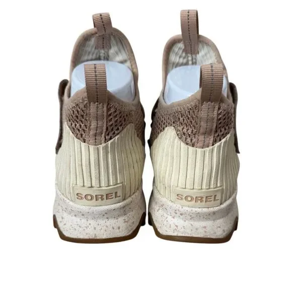 Sorel Sneakers Kinetic Athletic Slip On  Natural Tan size 8.5 - Picture 4 of 9